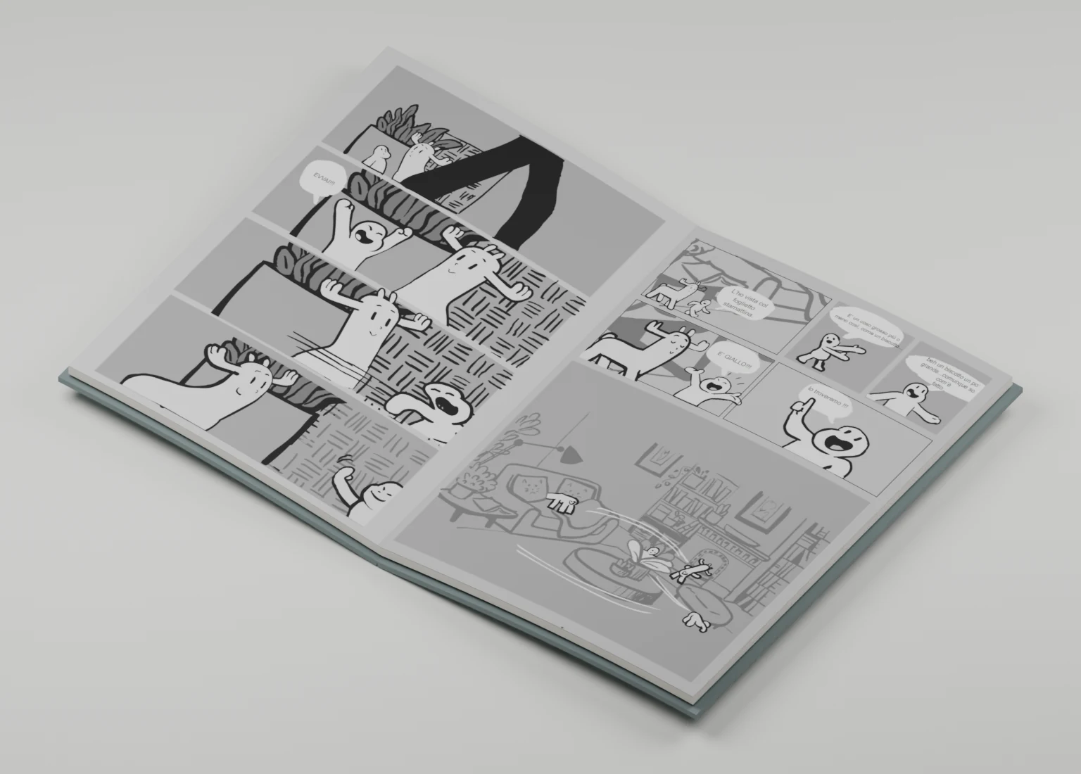 Preview of the Pujee & Bujee illustrated stories